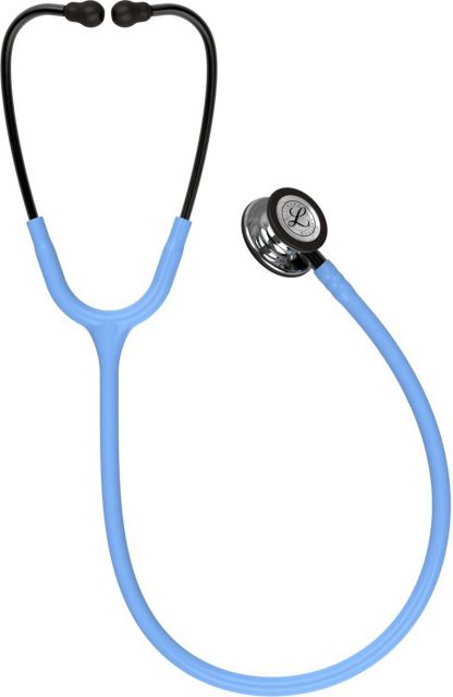 3M LITTMANN CLASSIC III STETHOSCOPE-CIEL BLUE TUBE AND MIRROR CHESTPIECE