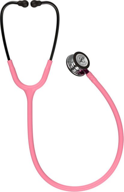 3M LITTMANN CLASSIC III STETHOSCOPE-PINK TUBE AND MIRROR CHESTPIECE