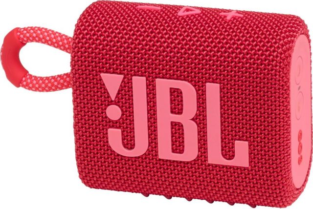 JBL Go 3 Wireless Speaker, Red - ONLINE ONLY