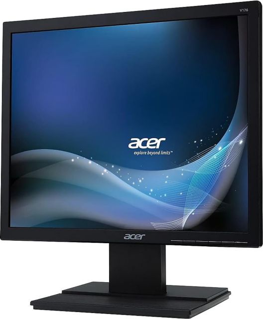 Acer 17 Essential LED Backlit LCD Monitor (Black) - ONLINE ONLY